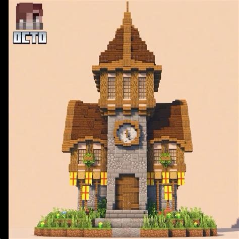 Minecraft own hall nel 2025 | Creazioni minecraft, Case minecraft, Idee ...