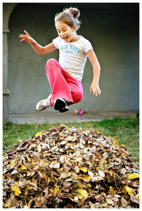 During fall in NY, we loved to play in the leaves. My parents would rake perfect leaf piles and ...