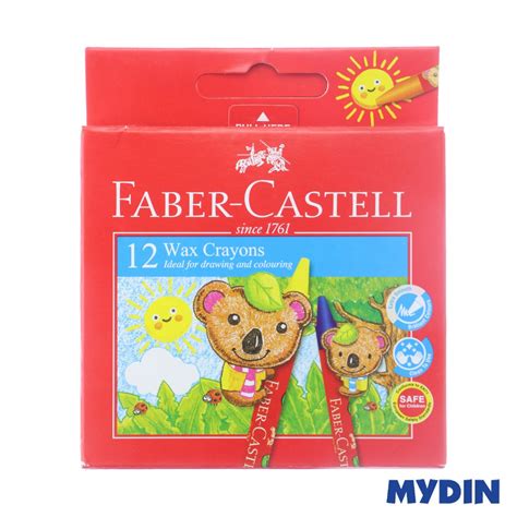 Faber Castell Wax Crayons S Shopee Malaysia