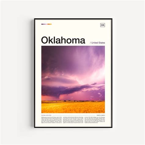 Oklahoma Art - Etsy