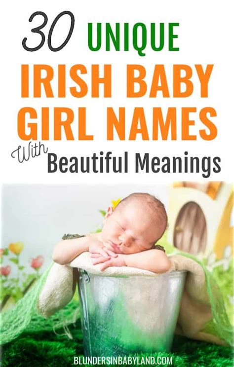 Unique & Popular Irish Girl Names with Lovely Meanings - Blunders in ...