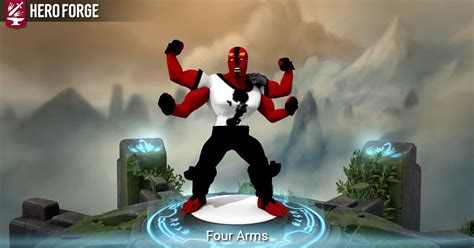 Four Arms Made With Hero Forge