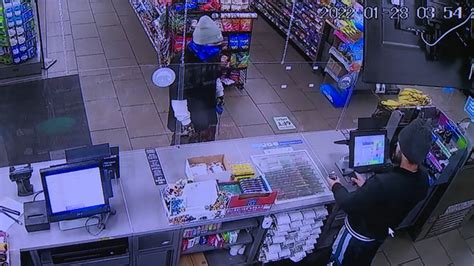 Armed Robbery Caught On Camera At 7 Eleven In Fresno