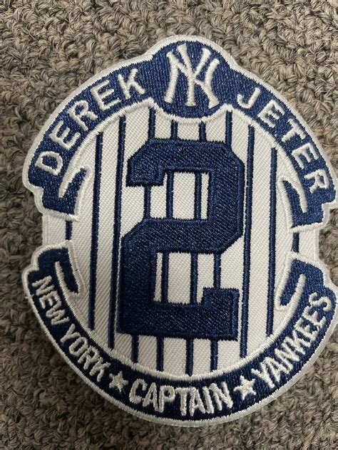 Derek Jeter Retirement Patch