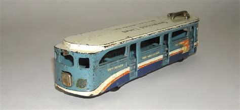 Arcade Cast Iron 1939 New York Worlds Fair Greyhound Bus Largest