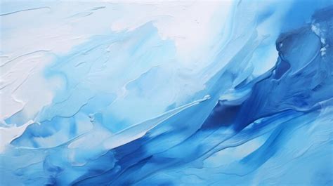 Premium AI Image | Sky Blue A Beautiful Abstract Painting With Flowing ...