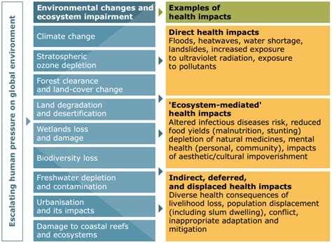 Expedition Earth: Harmful effects of ecosystem change on human health