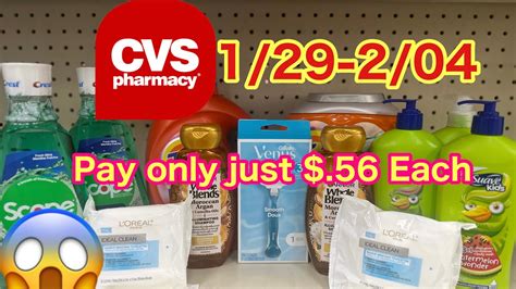 CVS HAUL 1 29 2 04 GLITCH Free Hair Facial Care Cheap Household All