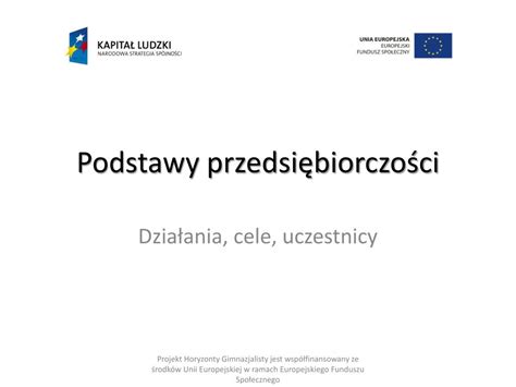 PPT Podstawy przedsiębiorczości PowerPoint Presentation free