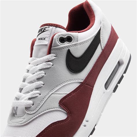 Nike Air Max 1 White / Black - Dark Team Red | JD Sports