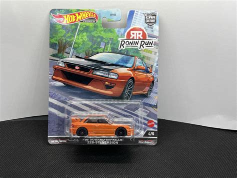 2022 Hot Wheels 98 Subaru Impreza 22B STi Version Car Culture Ronin Run