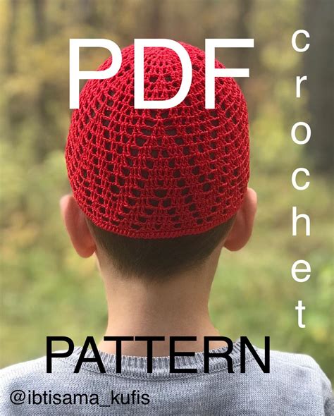 Crochet Kufi Hat Pdf Pattern Inspire Uplift