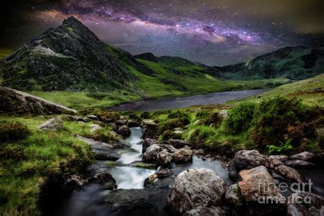 Tryfan By Starlight Photograph By Adrian Evans Pixels