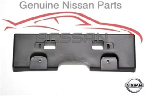 Porta Placas Delantero Tiida Nissan Original Env O Gratis