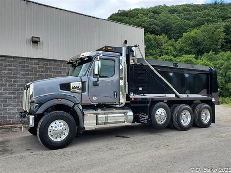 Western Star X Tri Axle Dump Truck Trucks Buses Trains