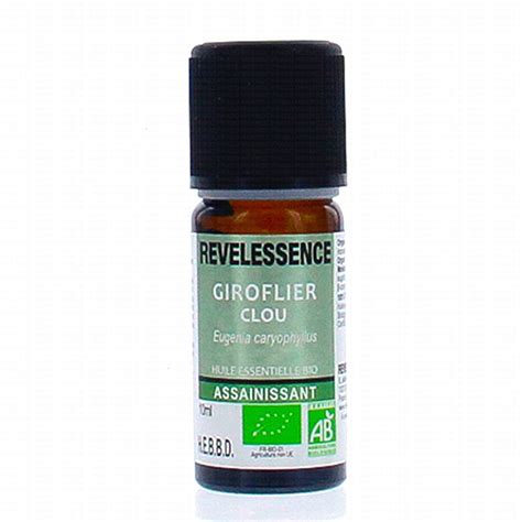 Revelessence Huile Essentielle De Giroflier Clou Bio Ml Pharmacie