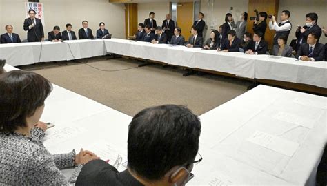 自民党「政治刷新本部」 初会合開く 派閥政治資金パーティー裏金事件を受け 写真特集413 毎日新聞