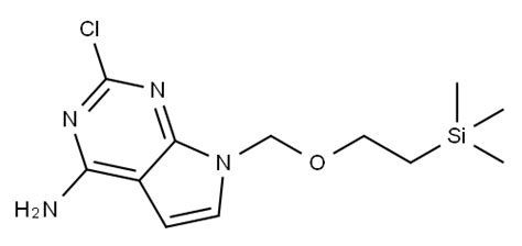 2 Chloro 7 2 Trimethylsilyl Ethoxy Methyl 7H Pyrrolo 2 3 D