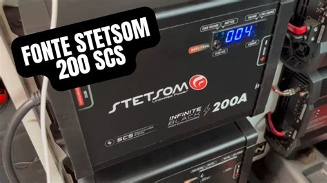 Fonte Stetsom Scs Psound Pro Alinhamentos Som Somautomotivo