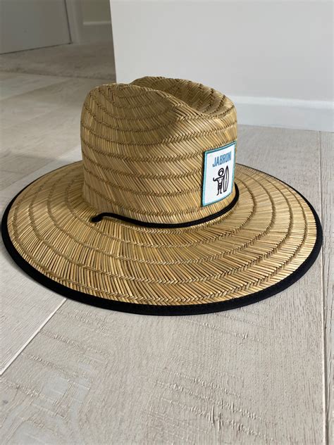 Custom Straw Hats Straw Hat Print Under Brim Custom Print Straw Hat