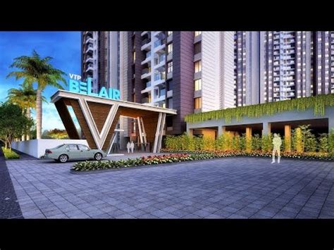 Vtp Blue Water Bel Air D Bhk Layout Of Actual Flat For Sq Ft