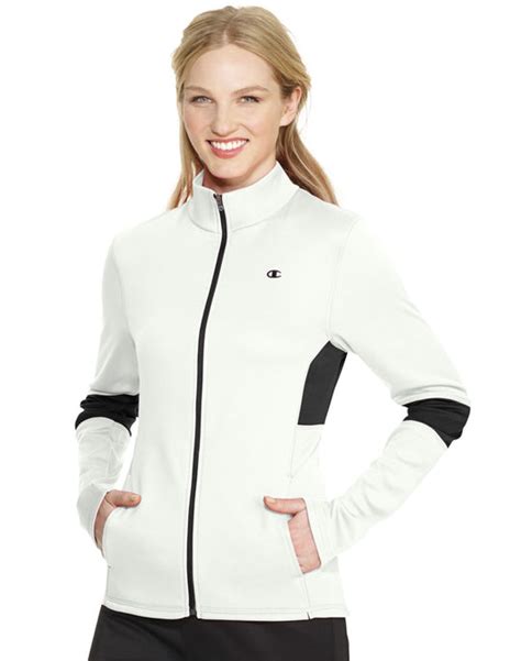 F8034 Champion Women`s Powertrain Tech Fleece Jacket