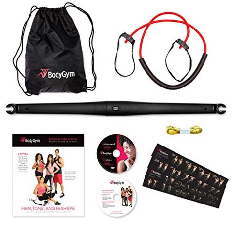 Bodygym Core System Portable Home Gym Resistance Trainer All In One Band Bar Kit Full Body