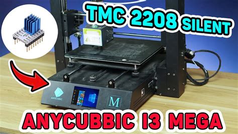 Upgrade Anycubic I3 Mega Stepper Motor Drivers Tmc2208 Marlin