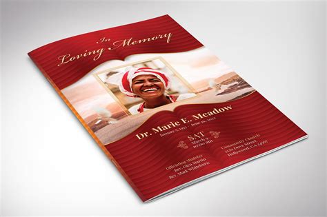 Loving Funeral Program Canva Pg Preview Set Godserv Designs