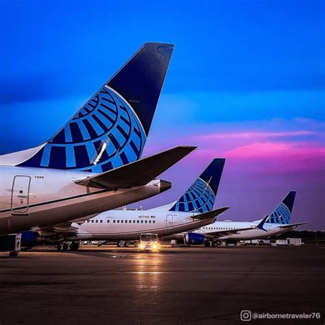 Compania americană United Airlines care are cea mai mare flotă de