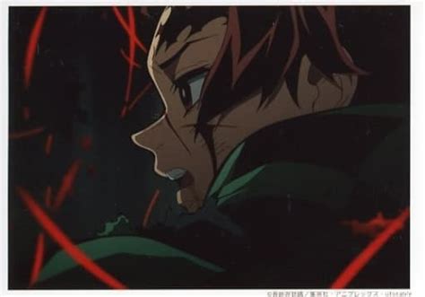 Character Card Tanjiro Kamado Injury Demon Slayer Kimetsu No Yaiba ×ufotable Cafe Random