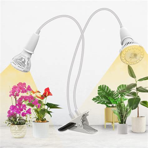 Sansi Led Grow Lights For Indoor Plants W Full Spectrum Clip On