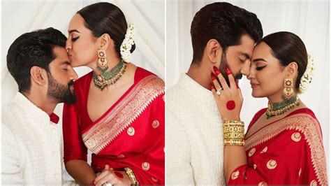 Sonakshi Sinha Zaheer Iqbal Share New Pics From Wedding India Today