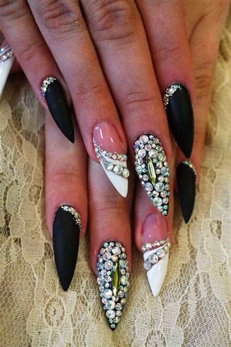 Glamorous Bling Nail Art Designs For 2018 - Fashionre