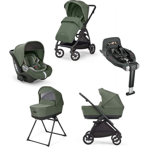 Inglesina Electa Travel System Tribeca Green At W H Watts Pram Centre