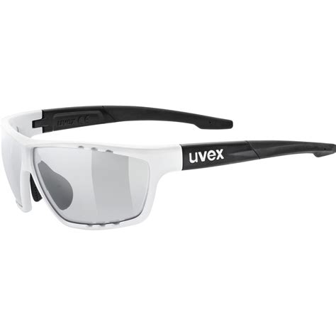 Uvex Sportstyle 706 Brille White Black Mat Variomatic Smoke BIKE24