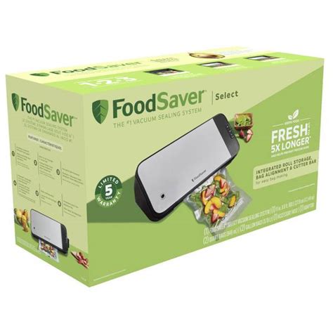 Foodsaver Fm Ecr Silver Vacuum Sealing System With Off