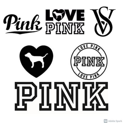 Victoria Secret Pink Svg File Etsy