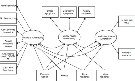 Conceptual Model Depicting The Relationship Of Sex Essential Worker