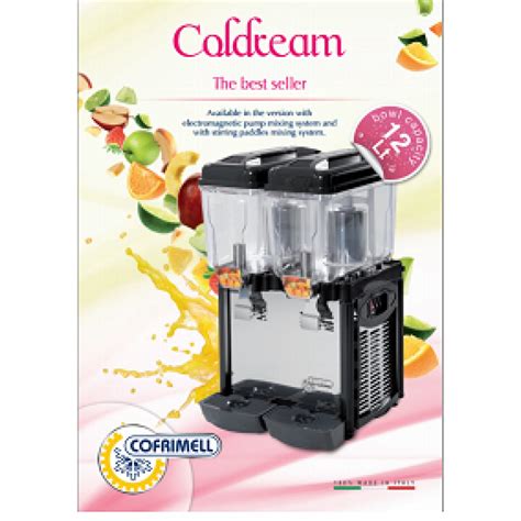 Coldream 2m Cofrimell Italian Drink Dispenser 2x12l