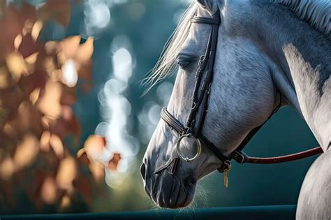 Dapple Grey Horse Dressage