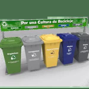 ESTACION DE RECICLAJE ECOL 1200 HDG1 Tapetes Personalizados