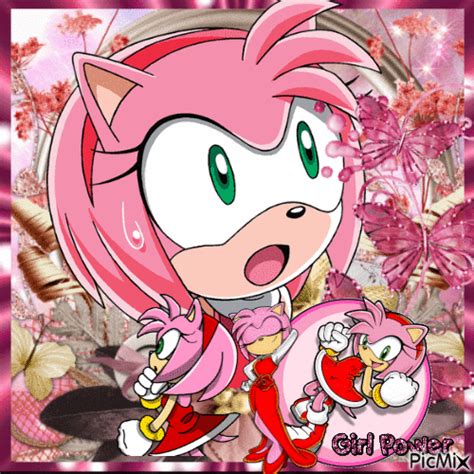 Amy Rose Tons Roses Gratis Geanimeerde  Picmix