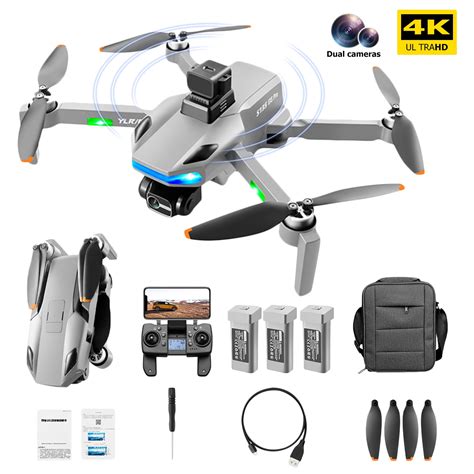 S Gps Foldable Drone Axis Gimbal With K Hd Camera For Adults G