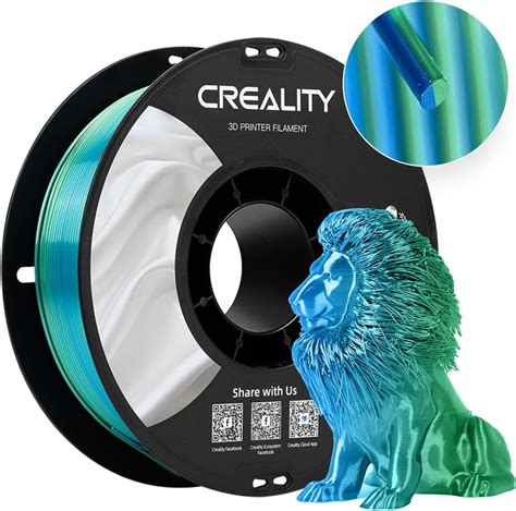 Brandclub Creality Multi Color Silk PLA Filament 3D Printer Filament