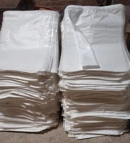 Polypropylene White Pp Woven Bags For Packaging Packaging Type Bale