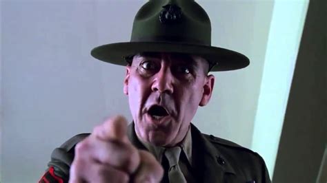 You Will Not Laugh Full Metal Jacket Gunnery Sergeant Hartman Youtube