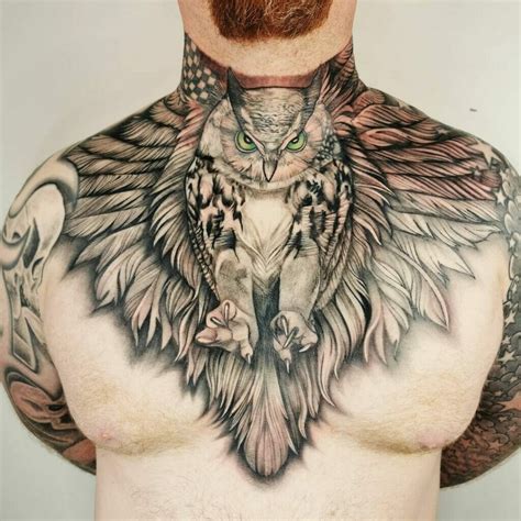 Owl Neck Tattoo Meaning: Unlocking the Meaning, Unique Designs, and All ...