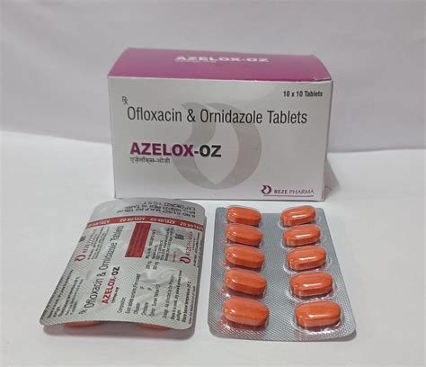 Ofloxacin And Ornidazole Tablets Ip At Rs Box Saril Tablets In