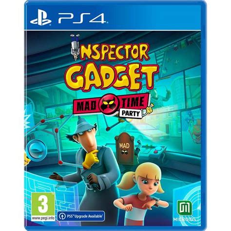 Inspector Gadget Mad Time Party Day One Edition Ps4